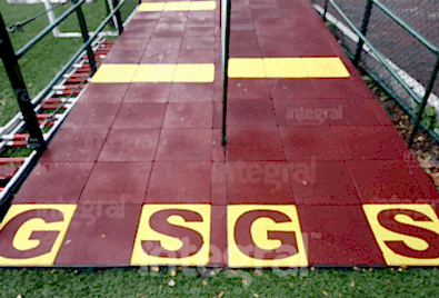 Kauçuk Zemin Uygulaması