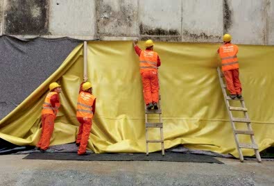 Geomembran Uygulaması