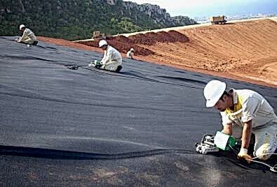 Geomembran Uygulaması