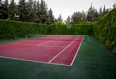 Tenis Kortu Suni Çim Uygulaması