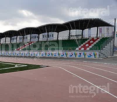 Kavisli Çelik Tribün